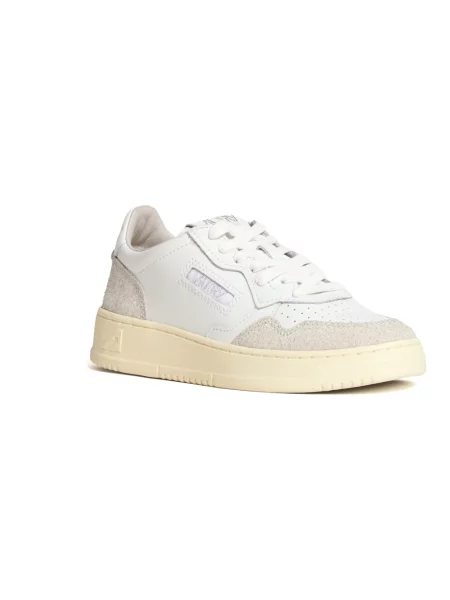 Sneakersy Autry skórzane białe