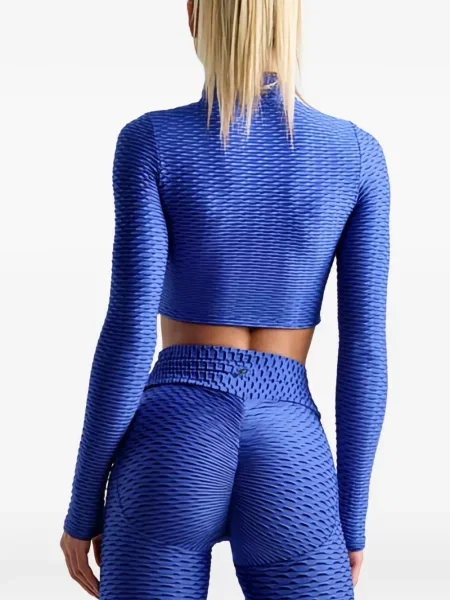 Περικομμένο τοπ Tessitura Body Couture μπλε