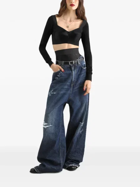 Pantaloni Dolce & Gabbana albastru