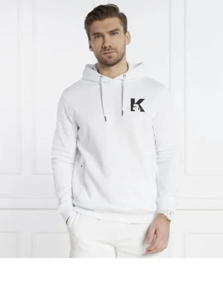 Karl Lagerfeld Hanorac alb