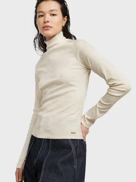 Гольф водолазка G-star Raw бежева