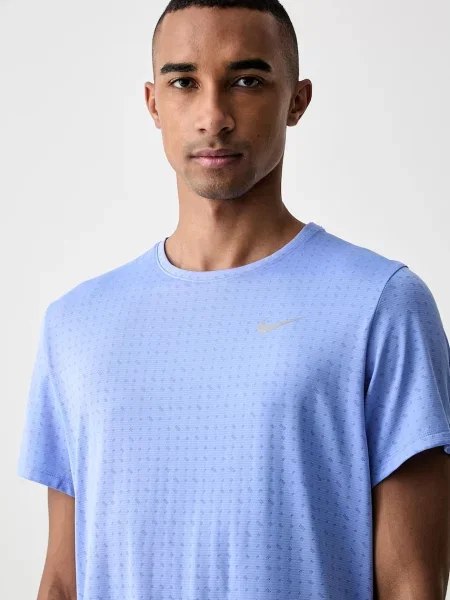 Nike sportos póló férfi Miler Breathe kék