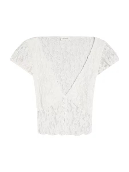 Bershka Bluza svijetlobež
