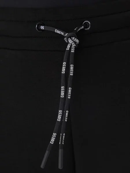 Pantaloni Guess alergare cu cordon negru