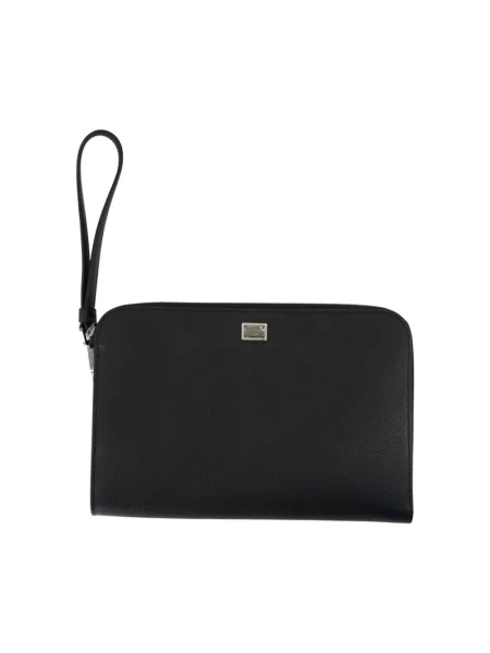 Torba Dolce And Gabbana skórzana czarna