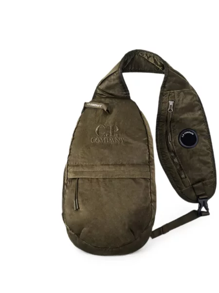 Geantă C.p. Company cu broderie verde