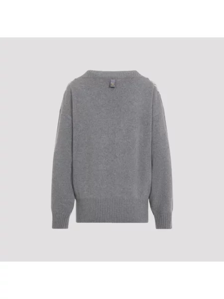 Sweter Alberta Ferretti beżowy