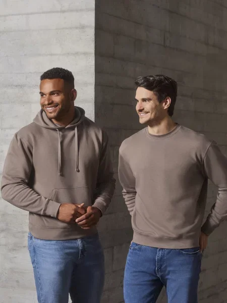 Hanorac cu glugă Russell maro