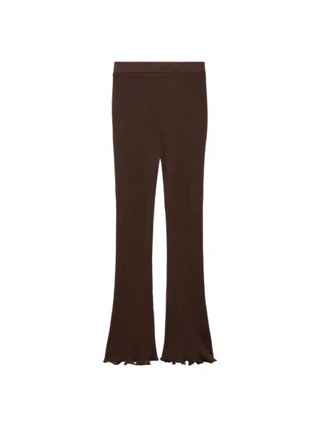 MANGO Nohavice Marylin' hnedá