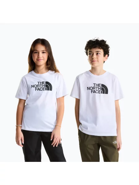 Gyermek póló The North Face Evolution Half Dome SS Tee tnf white. Méret: fehér