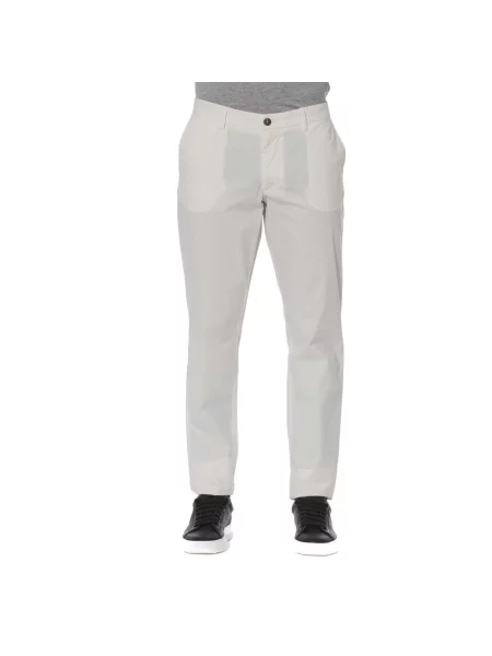 Сhinosy Trussardi białe