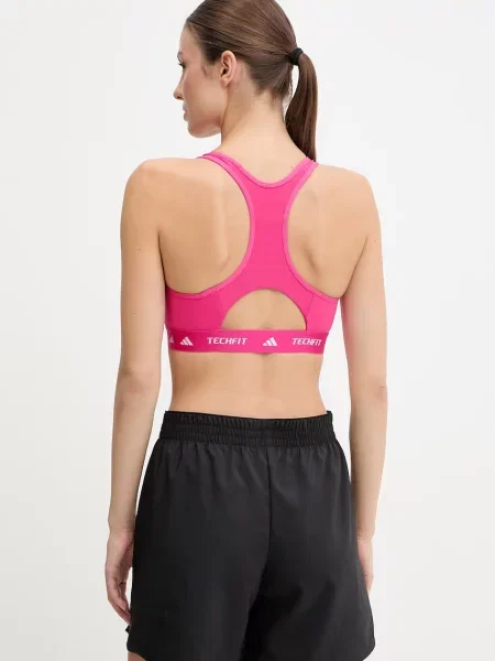 Sportovní podprsenka adidas Performance růžová