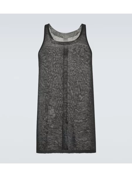 Srajca Rick Owens iz kašmirja črna