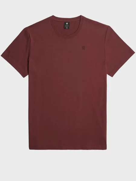 Футболка G-star Raw бордовая