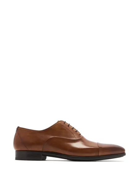 Oxford Magnanni din piele maro