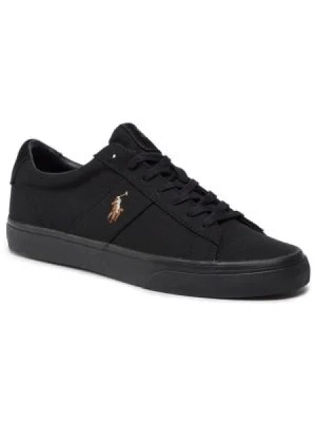 Ниски обувки Polo Ralph Lauren черно