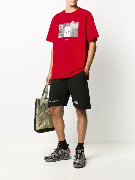Tricou Throwback roșu
