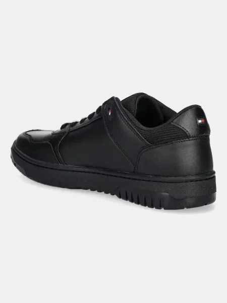 Tenisky Tommy Hilfiger TH BASKET CORE LITE LTH MIX černá