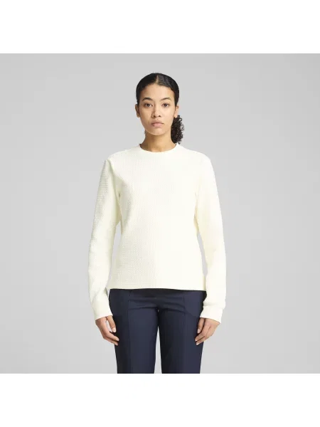 PUMA bluza z okrągłym dekoltem CLOUDSPUN Boulder Odzież L biały