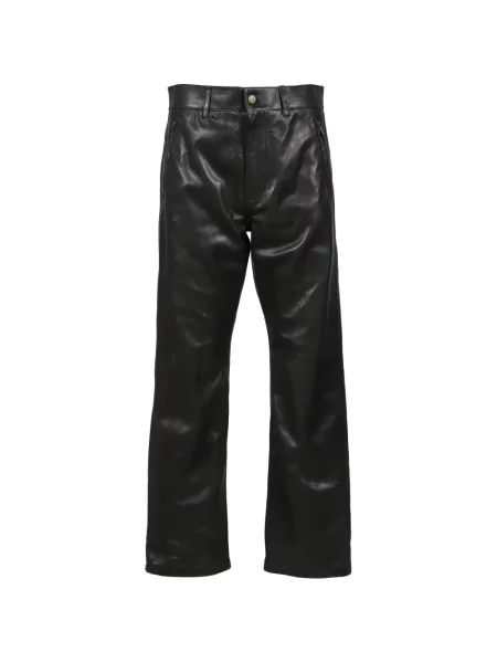 Pantaloni Fear Of God din piele negru
