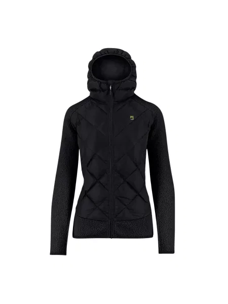 Polar z kapturem dla kobiet Karpos Marmarole Retro czarna