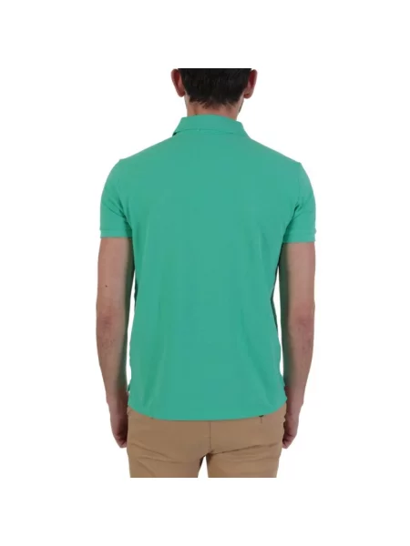 Koszulka polo Polo Ralph Lauren z siateczką zielona