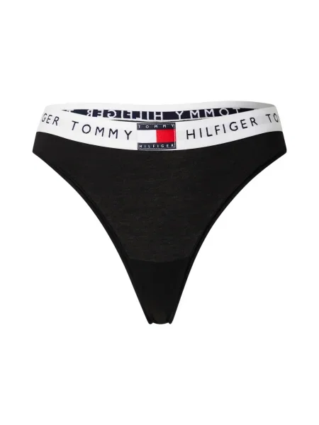 Tommy Hilfiger Chilot tanga negru