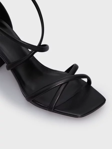 Шкіряні босоніжки Prpy чорні