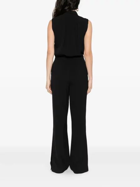 Salopetă Twinset fără mâneci negru