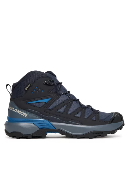 Παπούτσια πεζοπορίας Salomon X Ultra Mid Gore-Tex Σκούρο μπλε
