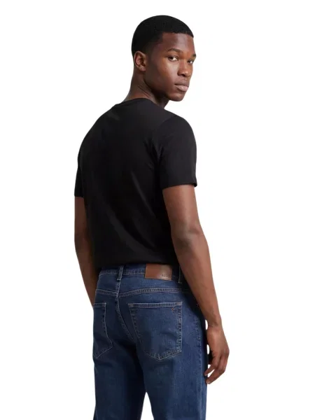 ARMANI EXCHANGE Tricou / alb negru