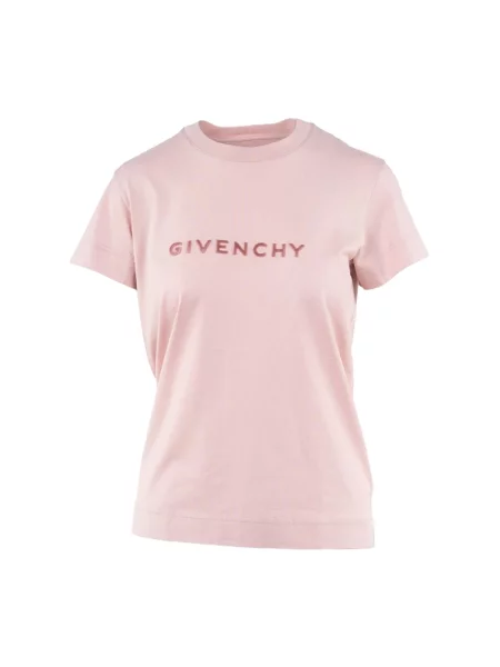 Koszulka Givenchy z krótkim rękawem różowa