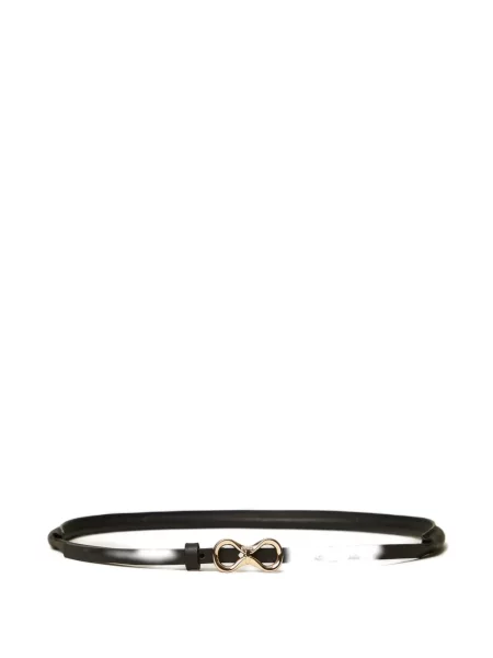 Curea Twinset din piele negru