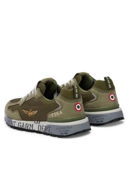 Superge Aeronautica Militare SNEAKERS zelena