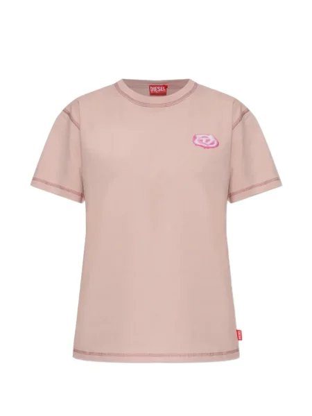 Tricou Diesel cu autograf roz