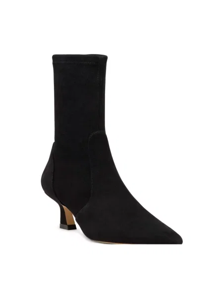 Botki Stuart Weitzman zamszowe czarne