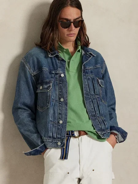 Однотонное поло Polo Ralph Lauren