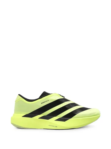 Δερμάτινα τρέξιμο sneakers Adidas Adizero με κέντημα κίτρινο