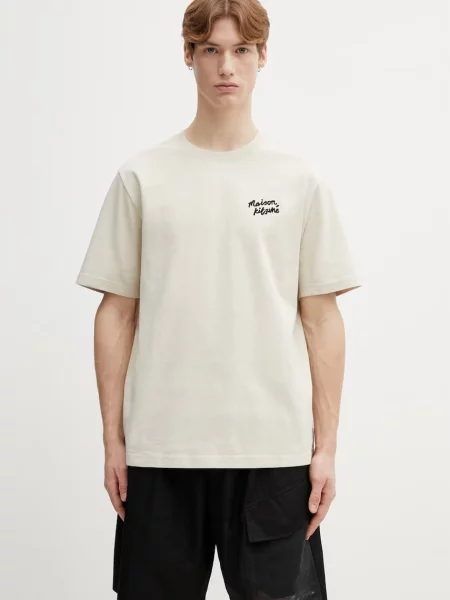 Maison Kitsuné tricou din Handwriting