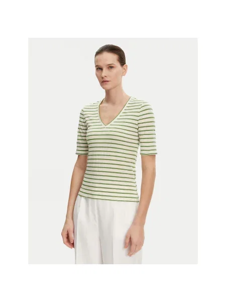 Weekend Max Mara T-Shirt Opzione Regular Fit πράσινο