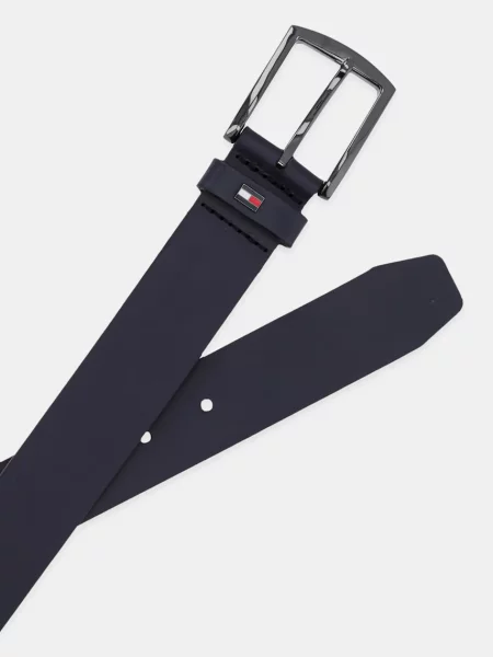 Tommy Hilfiger pas usnjeni modra