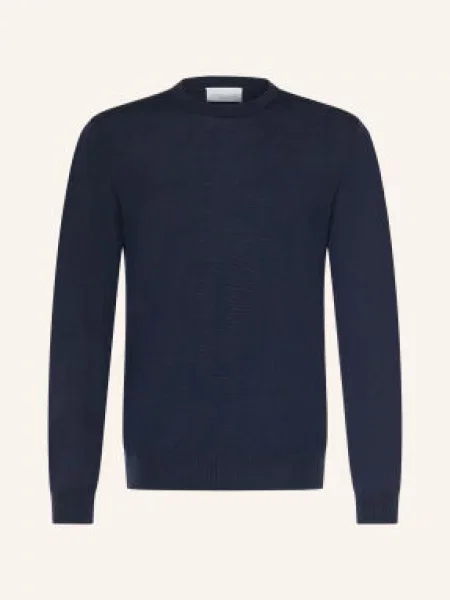 Profuomo Sweter blau granatowy
