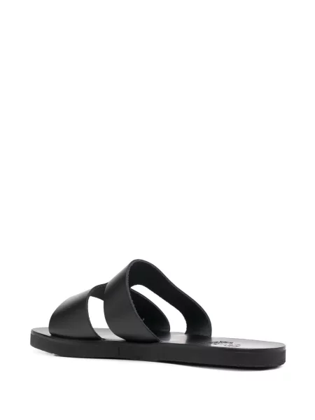 Кожени чехли Ancient Greek Sandals черно