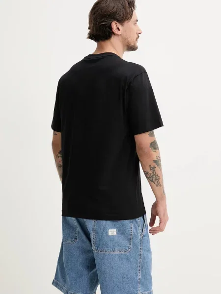HUGO Póló Darthy Relaxed Fit fekete