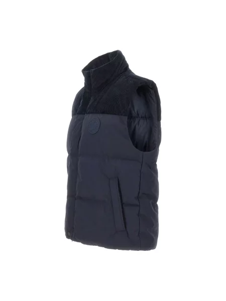 Kamizelka puchowa Canada Goose niebieska