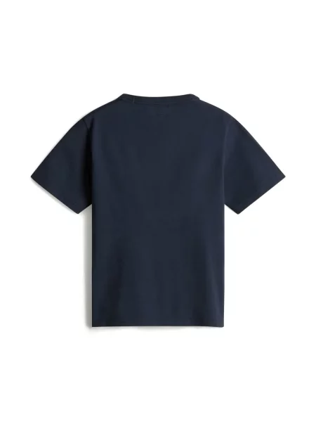 Dětské tričko Woolrich modré