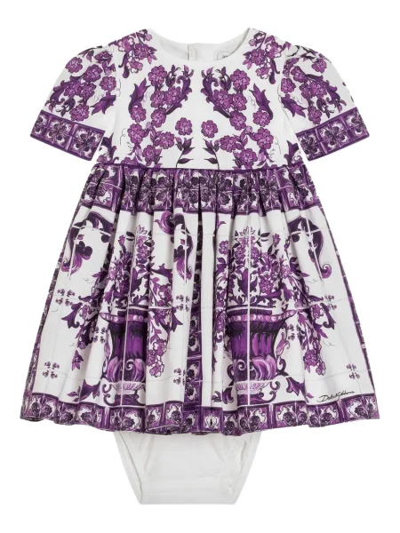 Sukienka dziecięca Dolce And Gabbana biała
