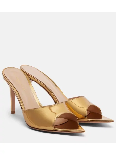 Papuci tip mules Gianvito Rossi din piele