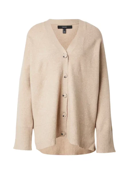 VERO MODA Oversize dzseki bézs