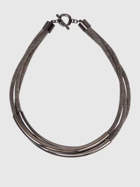 Ожерелье Peserico серое